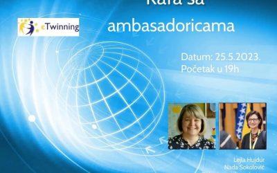 Најава еТвининг вебинара “Кафа с амбасадоркама”