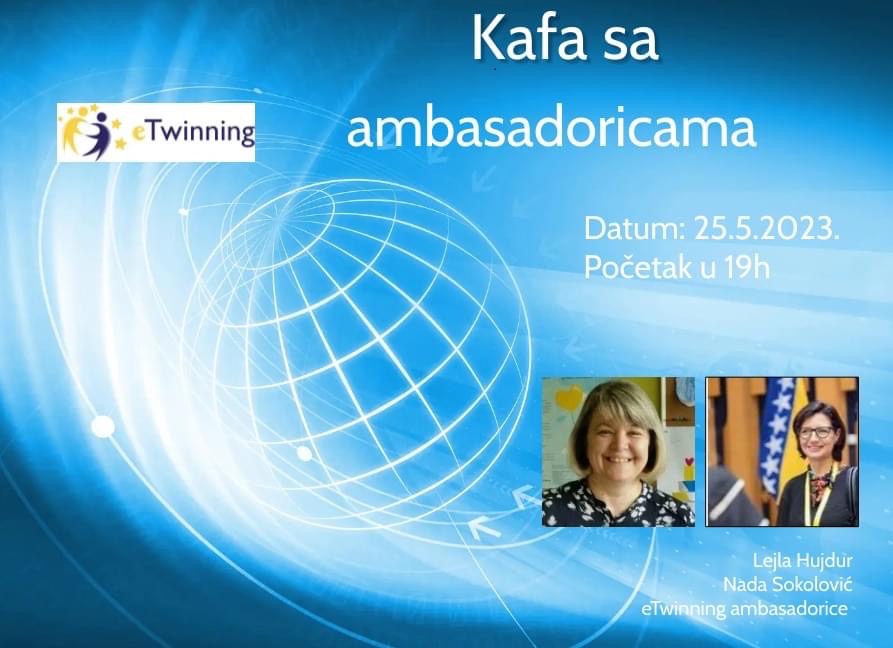 Najava eTwinning vebinara “Kafa s ambasadoricama”