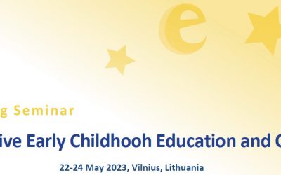 „Inkluzivni rani i predškolski odgoj i obrazovanje“ Međunarodni seminar za odgajatelje će se održati od 22. do 24. maja u Vilniusu, Litvanija