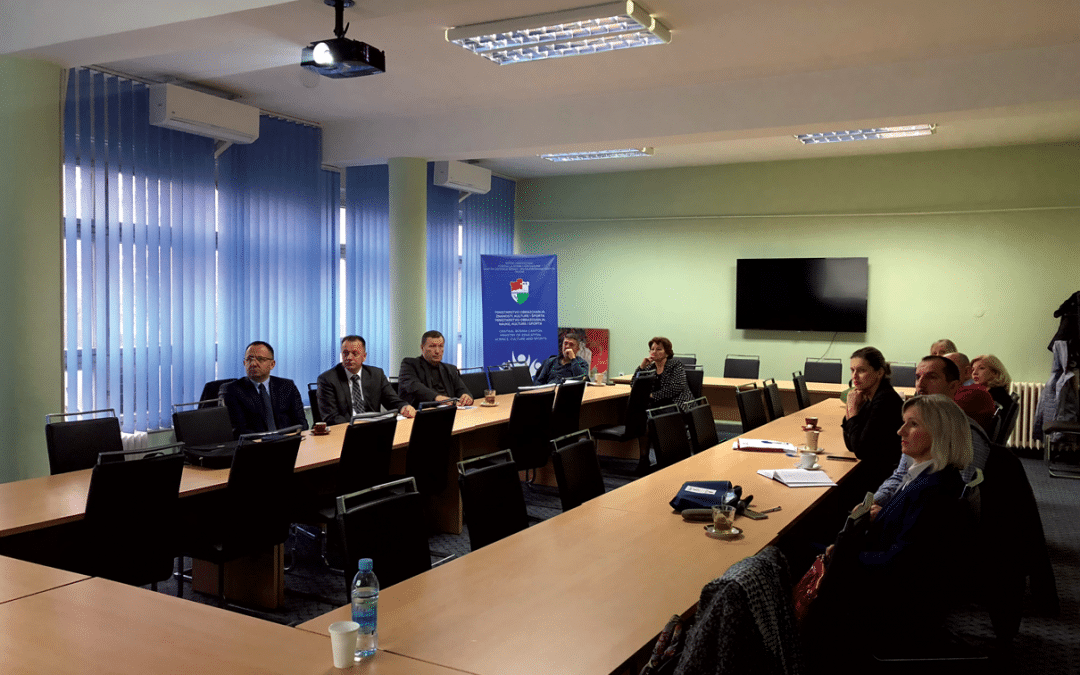 Radni sastanak sa savjetnicima Ministarstva obrazovanja, znanosti, kulture i športa / Ministarstva obrazovanja, nauke, kulture i sporta Travnik, 4. decembar 2018. godine