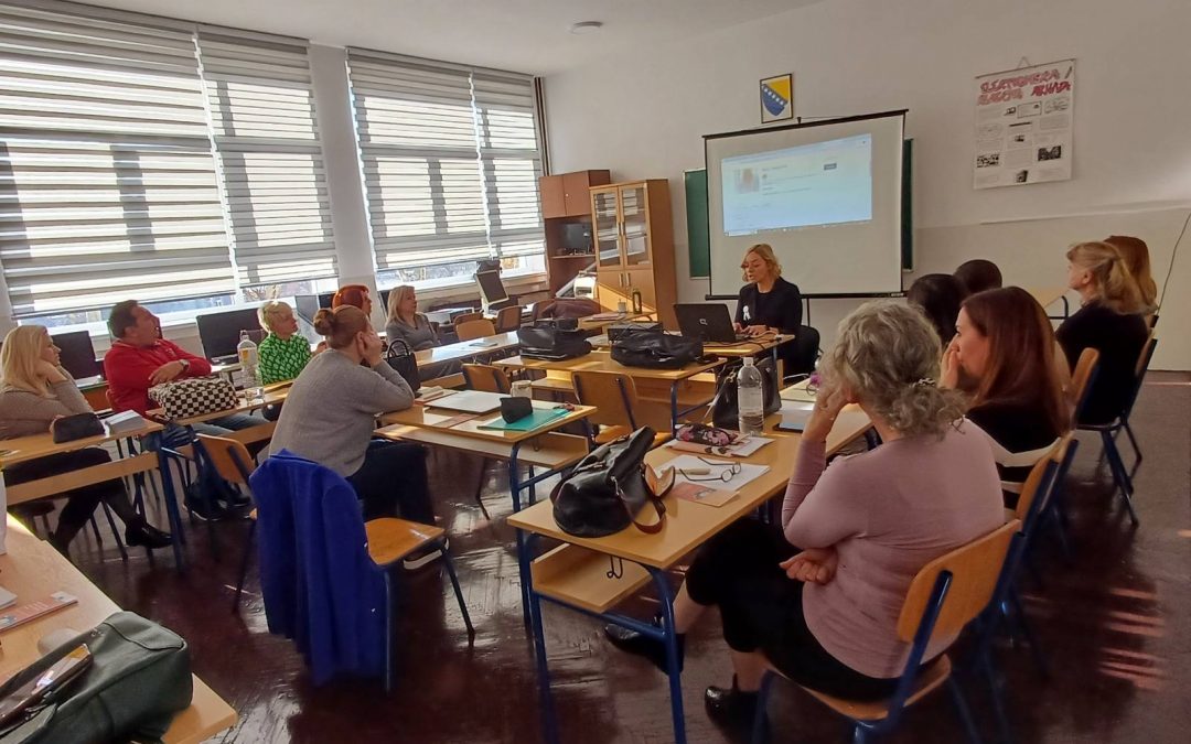 Održana obuka „Osnove eTwinninga“ u Srednjoj ekonomsko-trgovinskoj školi Tuzla