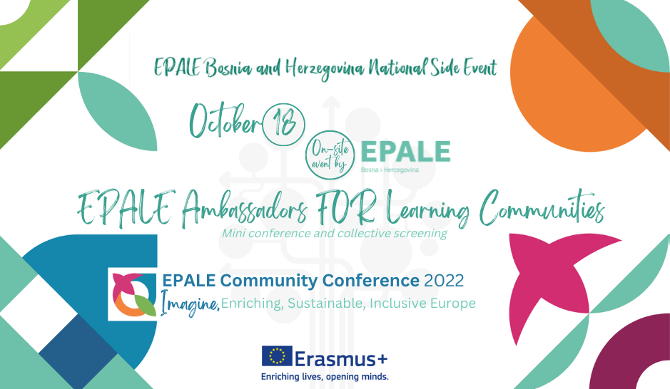 EPALE Ambassadors FOR Learning Communities